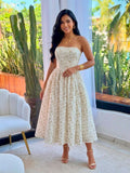 VESTIDO FLOREADO PRINCESA