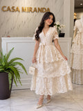 VESTIDO BEIGE