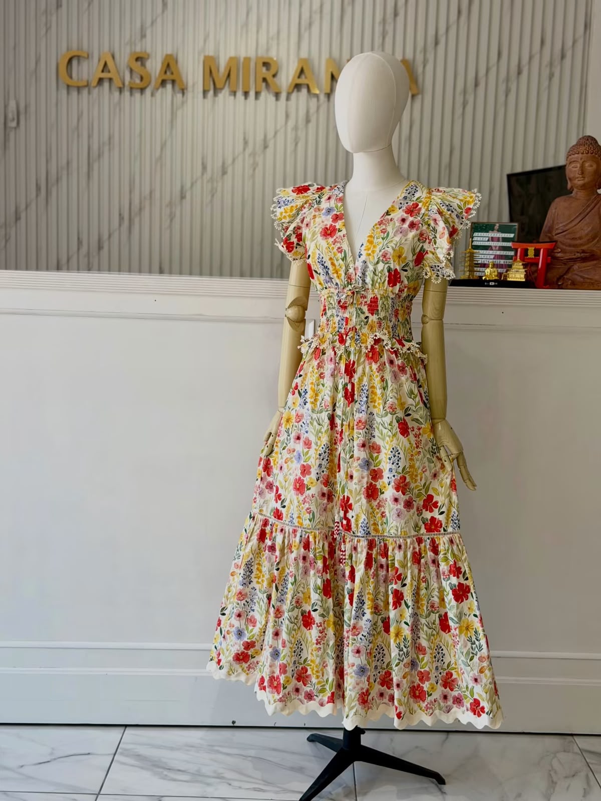 VESTIDO FLOREADO