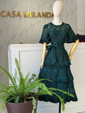 VESTIDO VERDE ESMERALDA